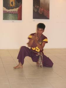 Heartfelt expression from a Cambodian dancer.