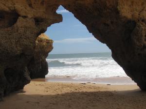 One of the many grottos.