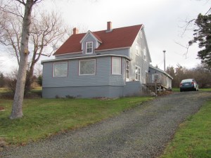 Our house in the winter.