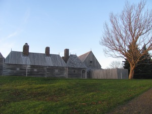 A replica of the Habitation in Port Royal.
