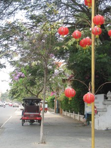 Celebrating Chinese New Year.