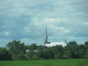 Approaching Kamarouska, Quebec.