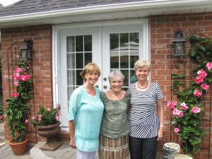 The three old friends.