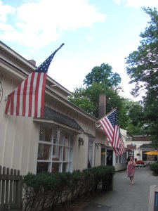 Main street in Stockbridge, Mass.
