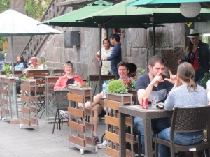 Lunch at the Fabiolita Cafe in Quito.