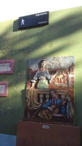 The famous El Caminito in La Boca Buenos Aires.
