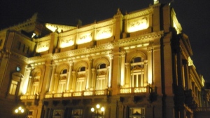 The world famous Teatro Colon.